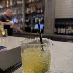 Passion fruit Margarita. Passion fruit Margarita.