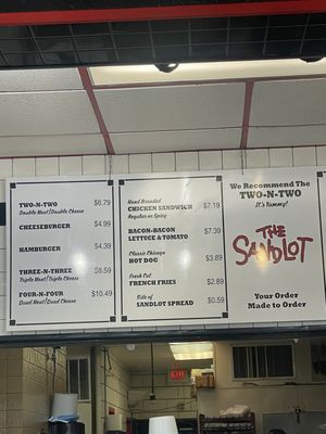 Menu photo 5 The Sandlot Park Ridge, IL