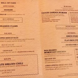 Stanley Club Mountain Village - Limited menu but great food 1/1/18