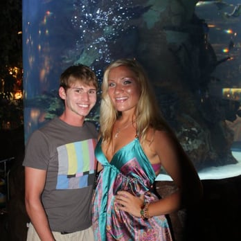 Rainforest Cafe - In front of the aquarium - American Near Me - Sunrise, Florida