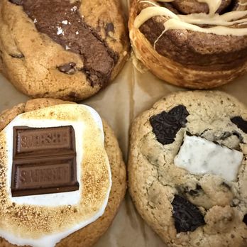 D's Dough - Brookie, PSL limited edition, S'mores and Cookies and Cream, starting from top and clockwise. - Desserts Near Me - Cliffside Park, New Jersey