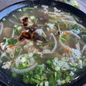 Pho 79 - Pho dac biet. I think they put less noodles in compared to the original location. I ordered flat noodles. Broth looks clearer. - Vietnamese Near Me - Westminster, California Pho 79 - Pho dac biet. I think they put less noodles in compared to the original location. I ordered flat noodles. Broth looks clearer. - Vietnamese Near Me - Westminster, California
