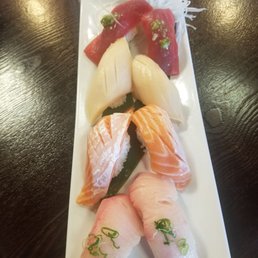 Bluefin, ono, salmon belly, yellowtail Bluefin, ono, salmon belly, yellowtail