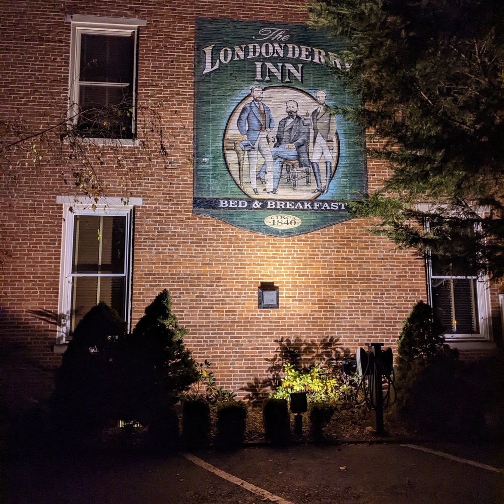 The Londonderry Inn - Outdoor signage - Bed & Breakfast Near Me - Palmyra, Pennsylvania The Londonderry Inn - Outdoor signage - Bed & Breakfast Near Me - Palmyra, Pennsylvania