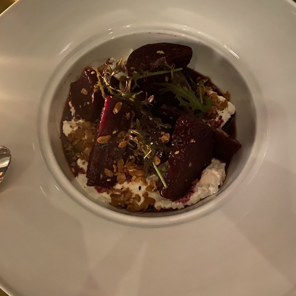 Service Bar - Burrata and beets - New American Near Me - Columbus, Ohio