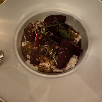 Service Bar - Burrata and beets - New American Near Me - Columbus, Ohio