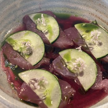 Little Victory Wine Bar - Blueberry elderflower tuna sashimi - Wine Bars Near Me - Carlsbad, California Little Victory Wine Bar - Blueberry elderflower tuna sashimi - Wine Bars Near Me - Carlsbad, California