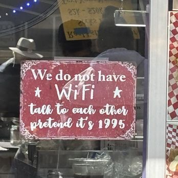 Don Ramon Authentic Mexican Food - Funny sign on their window - Mexican Near Me - Vallejo, California