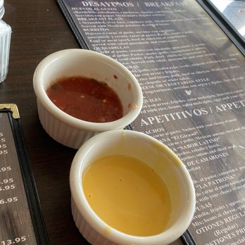 Cocina El Girasol - Salsa and cheese sauce - Latin American Near Me - Oklahoma City, Oklahoma Cocina El Girasol - Salsa and cheese sauce - Latin American Near Me - Oklahoma City, Oklahoma