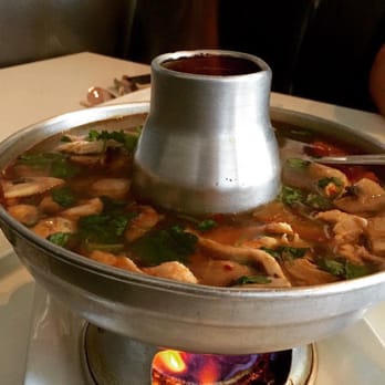 Monster Thai - Tom yum soup, I add glass noodles! - Thai Near Me - Sherman Oaks, California