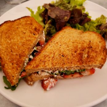 Thomas Hill Organics - Goat cheese sandwich - New American Near Me - Paso Robles, California Thomas Hill Organics - Goat cheese sandwich - New American Near Me - Paso Robles, California
