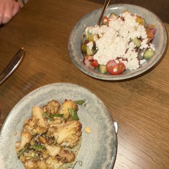 AMBAR Restaurant, Chicago - Cauliflower and salad - Desserts Near Me - Chicago, Illinois AMBAR Restaurant, Chicago - Cauliflower and salad - Desserts Near Me - Chicago, Illinois
