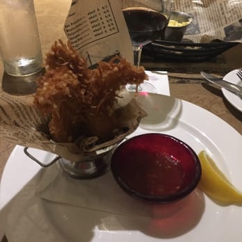 Bibas Courtyard Grill - Tempura Shrimp - American Near Me - Honolulu, Hawaii Bibas Courtyard Grill - Tempura Shrimp - American Near Me - Honolulu, Hawaii