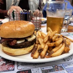 MacPherson's Restaurant - Bacon and Brie Burger