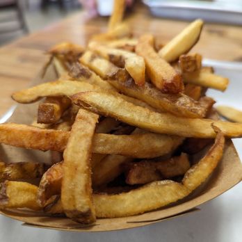 JC's Burger House - Fresh hand cut prepared to order fries... beautiful thing - Fast Food Near Me - Allen, Texas