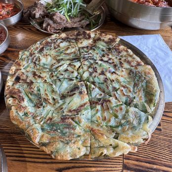 LEE GA - chive pancake - Korean Near Me - Los Angeles, California LEE GA - chive pancake - Korean Near Me - Los Angeles, California