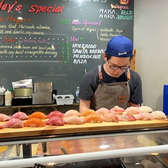 Nara - Making of the sushi omakase boards - Japanese Near Me - San Francisco, California