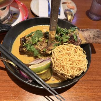 Pink Pepper - KHAO SOI BEEF (Sliced Braised Beef Shank)( Highly recommend) - Thai Near Me - Los Angeles, California