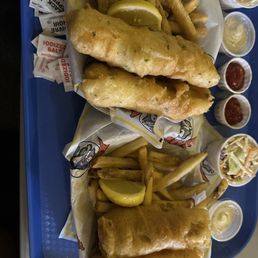 Halibut 2 piece and cod 2 piece Halibut 2 piece and cod 2 piece