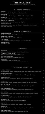 Menu photo 1 Members Only New York, NY