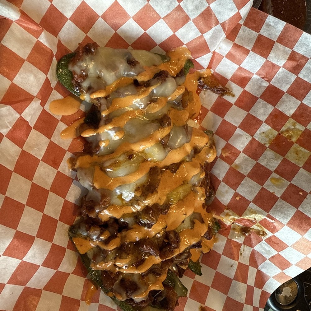 Jalapeño and pastor bites Jalapeño and pastor bites