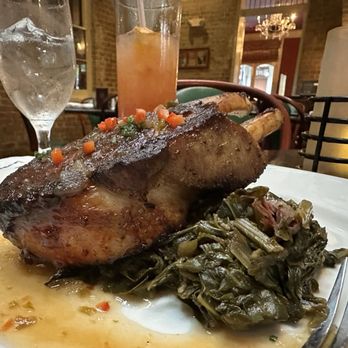 Muriel's Jackson Square - Double Cut Pork Chop - Cajun/Creole Near Me - New Orleans, Louisiana Muriel's Jackson Square - Double Cut Pork Chop - Cajun/Creole Near Me - New Orleans, Louisiana