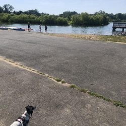 Area where we got the paddle board