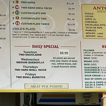 Tacos Marquitos - Menu as of Aug 15, 2033 - Mexican Near Me - Fresno, California Tacos Marquitos - Menu as of Aug 15, 2033 - Mexican Near Me - Fresno, California