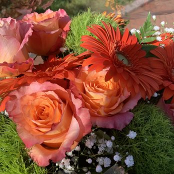 In Full Bloom Florist - Roses and gerbera daisies. - Florists Near Me - Farmingdale, New York In Full Bloom Florist - Roses and gerbera daisies. - Florists Near Me - Farmingdale, New York