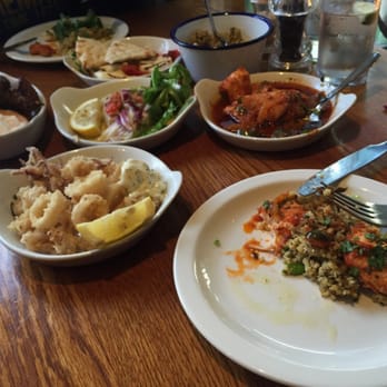Olive & Vine - 5 piece meze - with wheat salad - Greek Near Me - Manchester, XGM