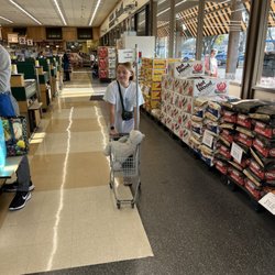 Lunardi's Markets - Coolest little shopping carts for kids, complete with a flag (shopper in training)!