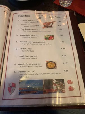 Menu photo 2 Méson El Cid Darmstadt, HE