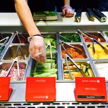 Sushi Fuku - Selection of fillings - Sushi Bars Near Me - Pittsburgh, Pennsylvania