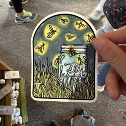 Watersedge Trading - super cute firefly sticker
