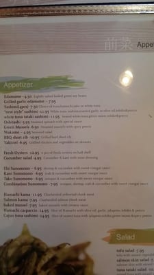 Menu photo 8 Sushi Zone Livermore, CA