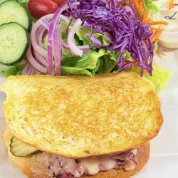 La Bakery Cafe & Eatery - Half salad and half sandwich