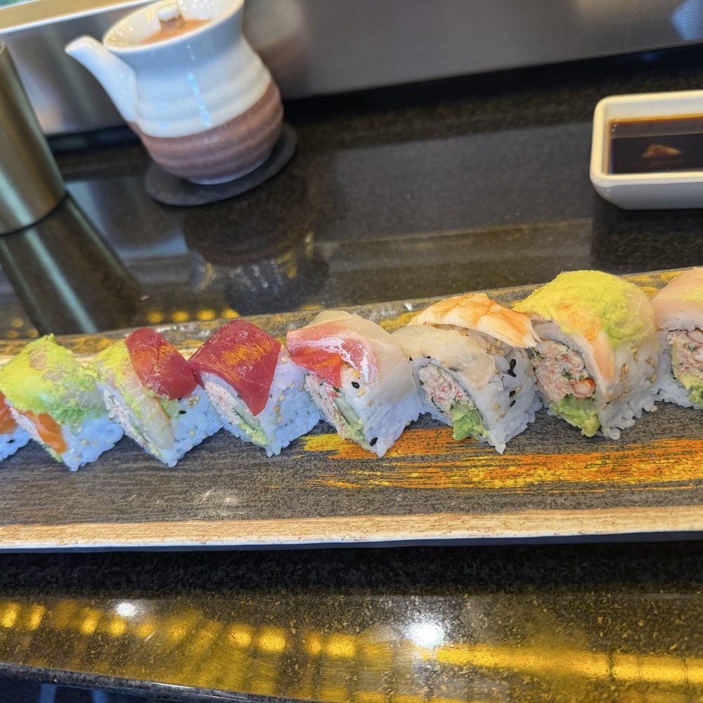 Malibu Sushi - Rainbow Roll - Japanese Near Me - Malibu, California Malibu Sushi - Rainbow Roll - Japanese Near Me - Malibu, California