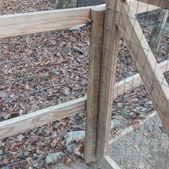 Barks and Tails Dog Park - Just some wire mesh and lumber - Dog Parks Near Me - Chattanooga, Tennessee