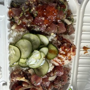 Ry’s Poke Shack - Combo poke bowl - Poke Near Me - Urban Honolulu, Hawaii