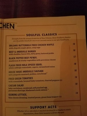 Menu photo 5 Orleans Christchurch, CAN