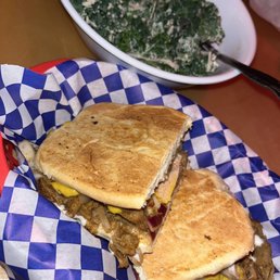 Vegan Cubano & Kale Caesar