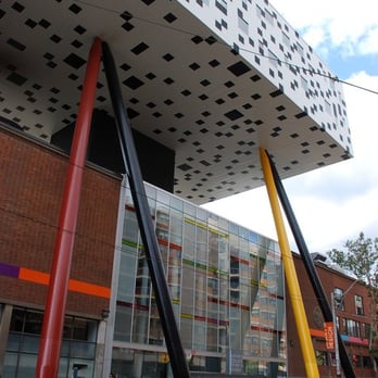 OCAD UNIVERSITY - Ontario College of Art-Design, designed by Will Alsop - Art Schools Near Me - Toronto, Ontario