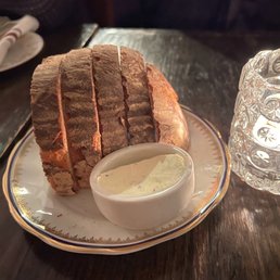Bread & special (lemon & thyme) butter. Delicious! Bread & special (lemon & thyme) butter. Delicious!
