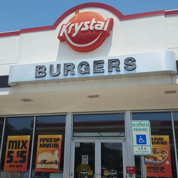 Krystal - the front of a krystal burgers restaurant - Burgers Near Me - Slidell, Louisiana Krystal - the front of a krystal burgers restaurant - Burgers Near Me - Slidell, Louisiana