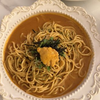 GIWA - Creamy Uni Pasta - Breakfast & Brunch Near Me - Santa Clara, California