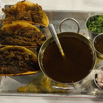 Una Mas - Quesabirria tacos! Look at that presentation! - Mexican Near Me - Asheboro, North Carolina