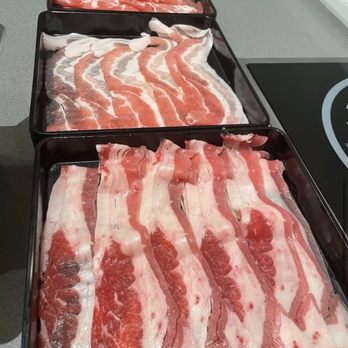Daimaru Shabu Shabu - Markham - Meats for the late night menu u get to choose between 3 meats - Japanese Near Me - Markham, Ontario