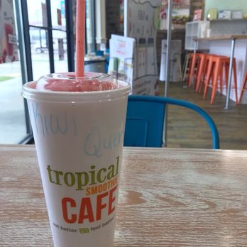 Tropical Smoothie Cafe - Kiwi Quencher - Juice Bars & Smoothies Near Me - Victoria, Texas Tropical Smoothie Cafe - Kiwi Quencher - Juice Bars & Smoothies Near Me - Victoria, Texas