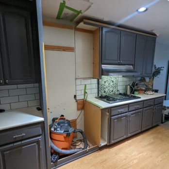HD Painting & Construction - a kitchen being remodeled - Painters Near Me HD Painting & Construction - a kitchen being remodeled - Painters Near Me