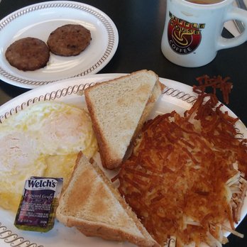 Waffle House - 2 eggs with browns - American Near Me - Largo, Florida